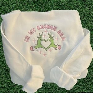 “In my grinch era” Christmas sweatshirt